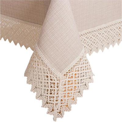 OGK - Obrus z doszytą gipiurą lub koronką