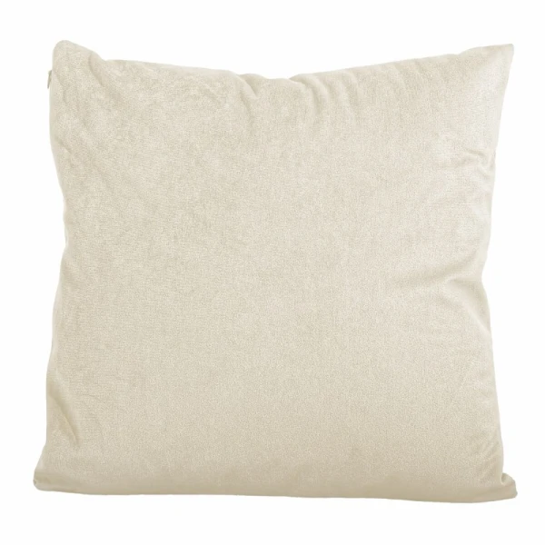 Poszewka dekoracyjna Sara z weluru kremowa