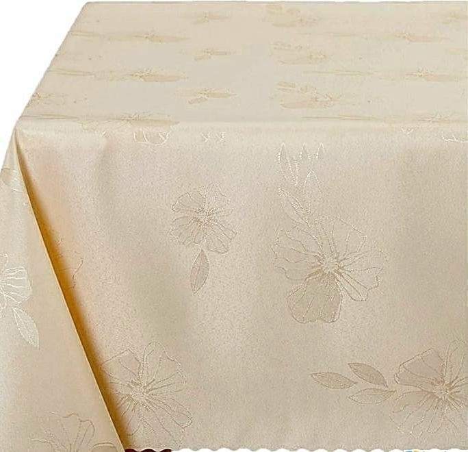 Obrus plamoodporny JB4656 U3 ecru, prostokątny