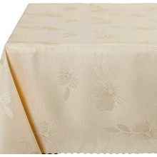 Obrus plamoodporny JB4656 U3 ecru, prostokątny