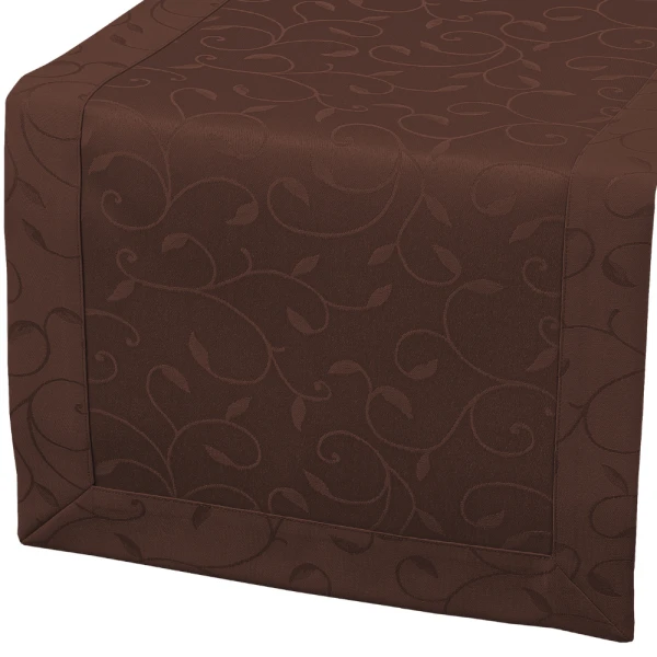 Bieżnik plamoodporny Dafne brązowy (357) O5