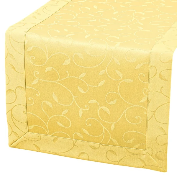 Bieżnik plamoodporny Dafne żółty (3268)