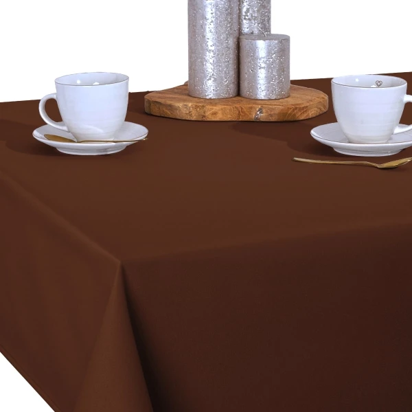 Tkanina Laura, kolor brązowy