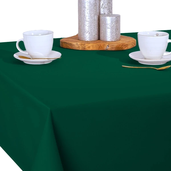 Próbka tkaniny Laura, butelkowa zieleń