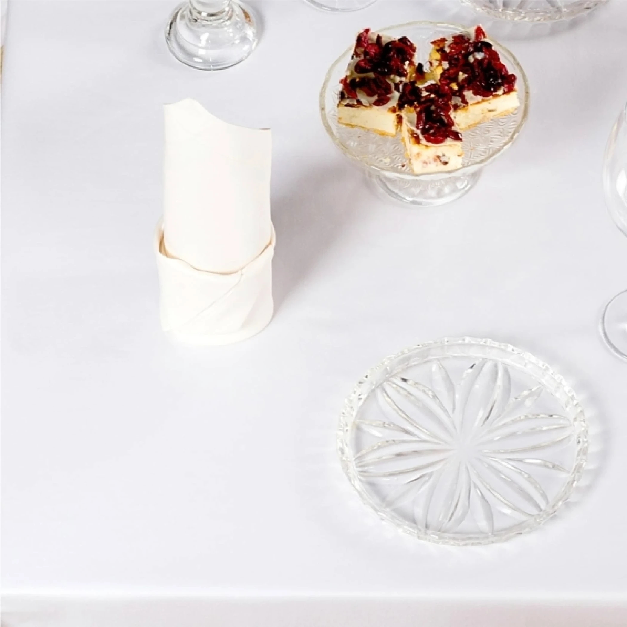 Obrus bawełniany Markus, średnica 190 cm, O1