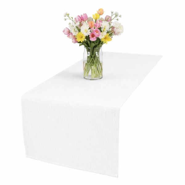 Bieżnik plamoodporny P130 biały O3