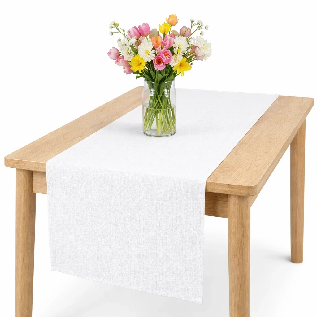 Bieżnik plamoodporny P130 biały O3