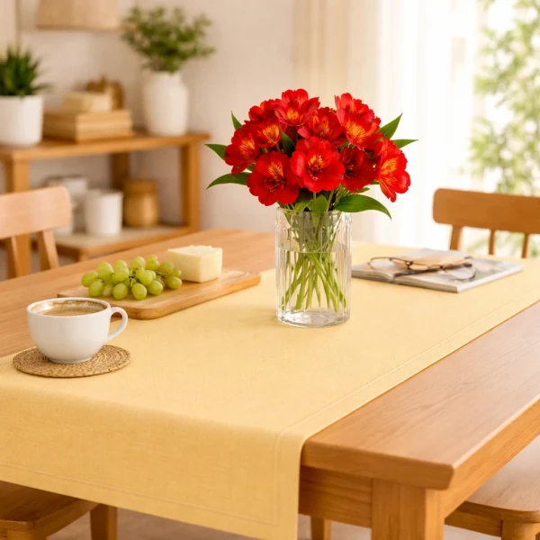 Bieżnik plamoodporny P130 żółty O3