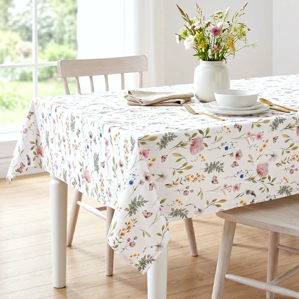 Obrus plamoodporny w kwiaty - Minos 25366-101