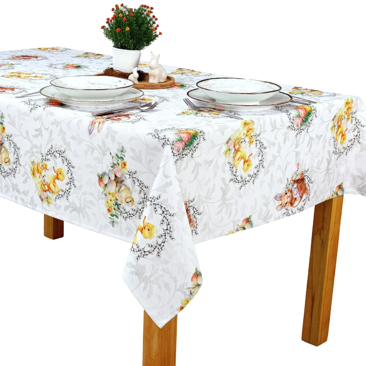 Obrus Wielkanocny - Świąteczna Fantazja - DX-1696
