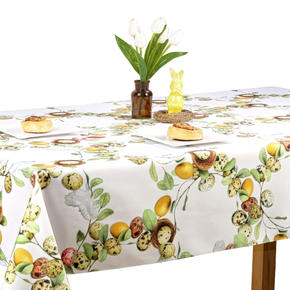 Obrus Wielkanocny - Pisankowy Wianek - Minos 25026-101