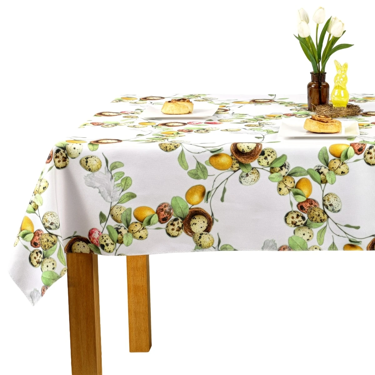 Obrus Wielkanocny - Pisankowy Wianek - Minos 25026-101