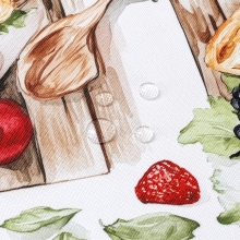 Obrus Plamoodporny - Smaki Toskanii