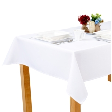Obrus gastronomiczny plamoodporny biały gładki - Simon
