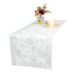 biały ze srebrną nitką